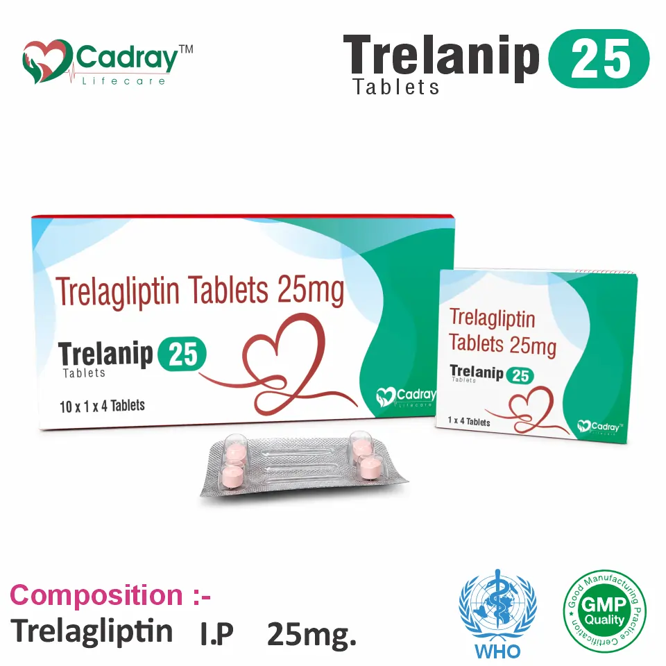 Trelagliptin 25mg Tablet PCD Pharma Franchise Opportunity